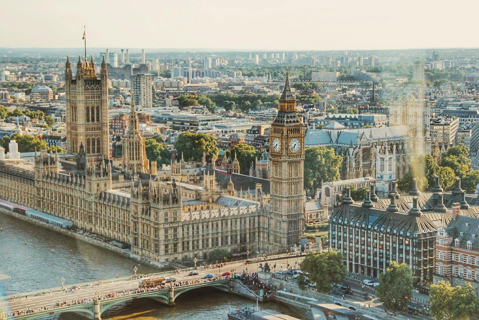 London cityscape in daylight