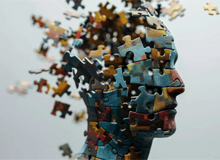 Human profile made of puzzle pieces representing the multidimensional aspects of medical school applicants