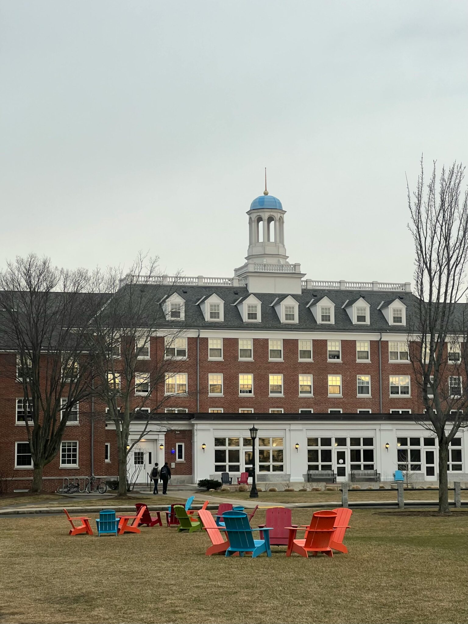 University building at Tufts in Medford, Massachusetts